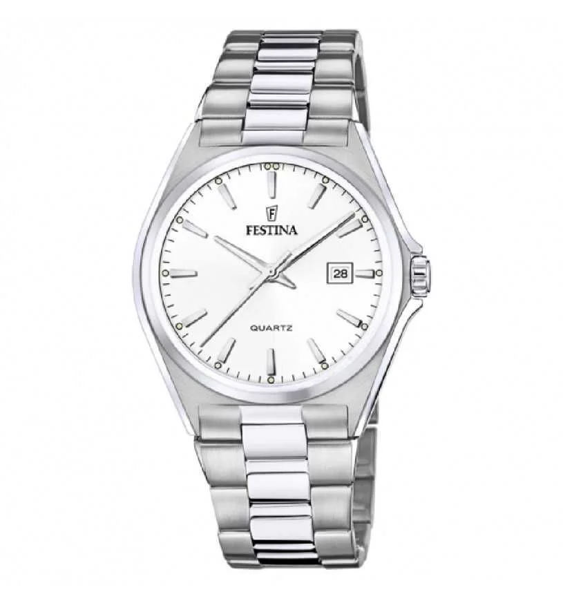 Orologio festina uomo quadrante bianco new arrivals