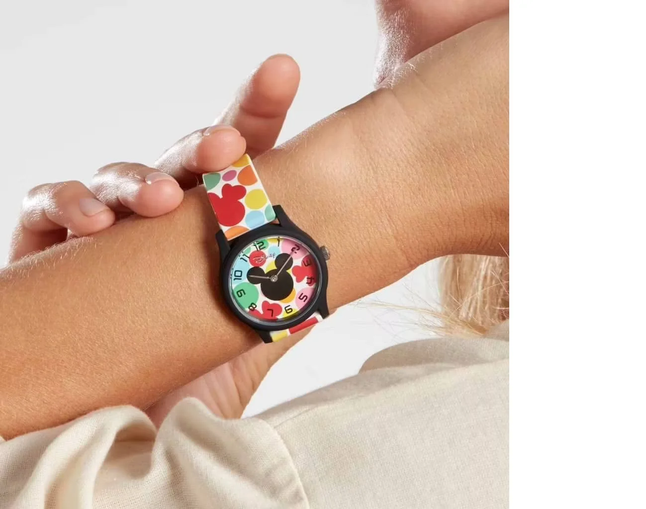 Disney Orologio Silicone Solo Tempo Multicolor Stainless Gioiellerie