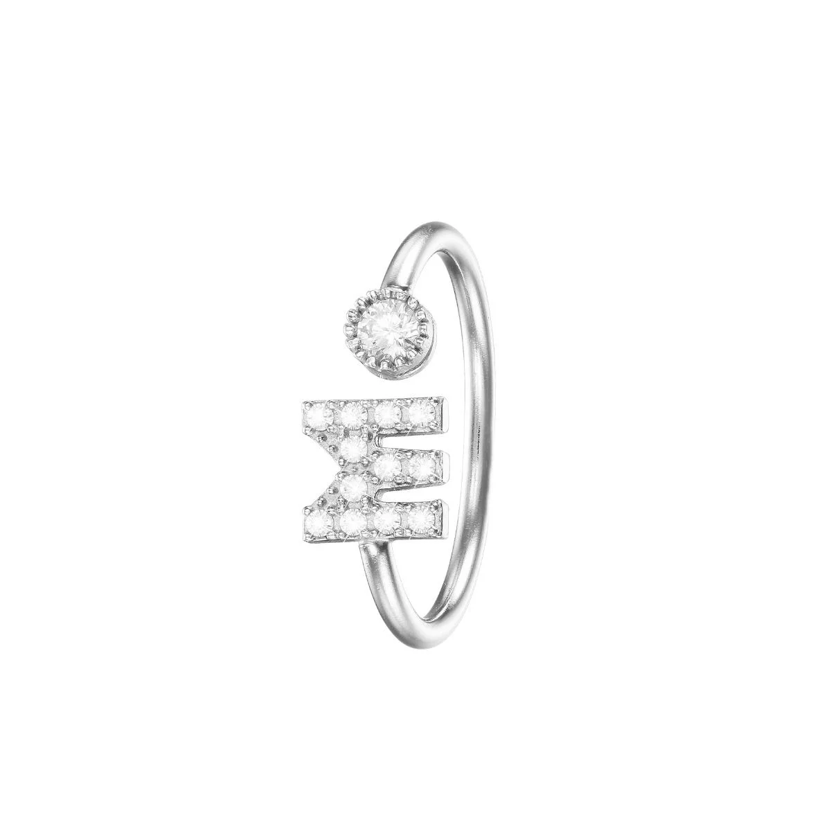 Anello con lettera stroili oro hot sale
