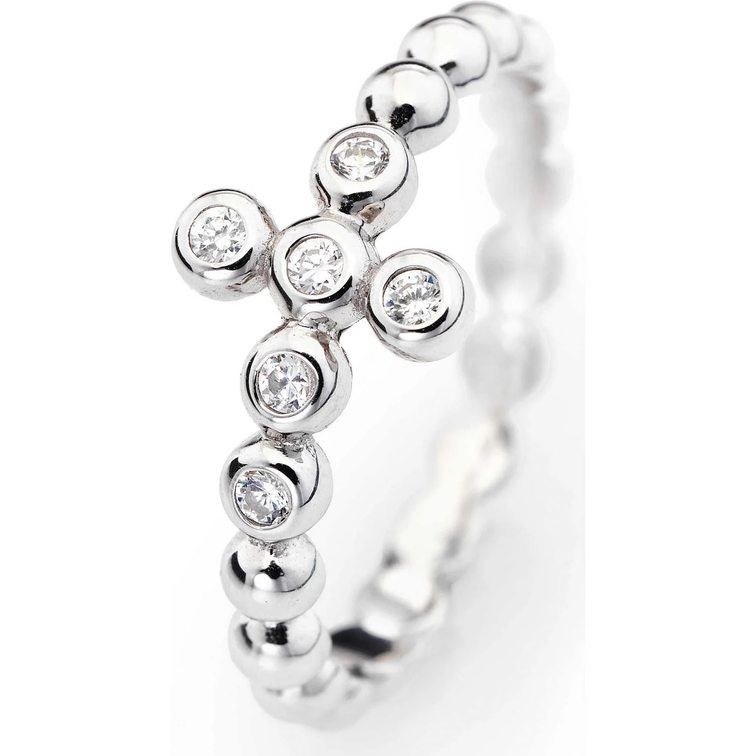 Anello con croce amen clearance