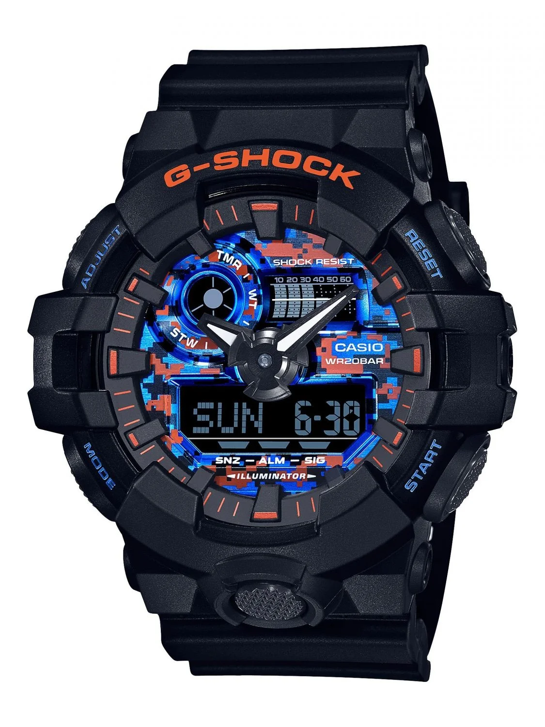 GA 700CT 1AER Casio Orologio G Shock Uomo Digitale Stainless Gioiellerie