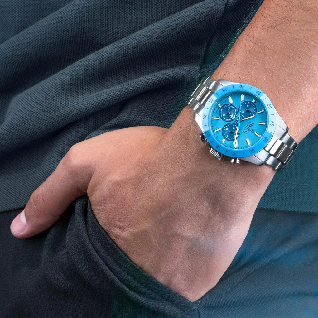 Festina Orologio Cronografo Acciaio Quadrante Azzurro F20693 3 Stainless Gioiellerie