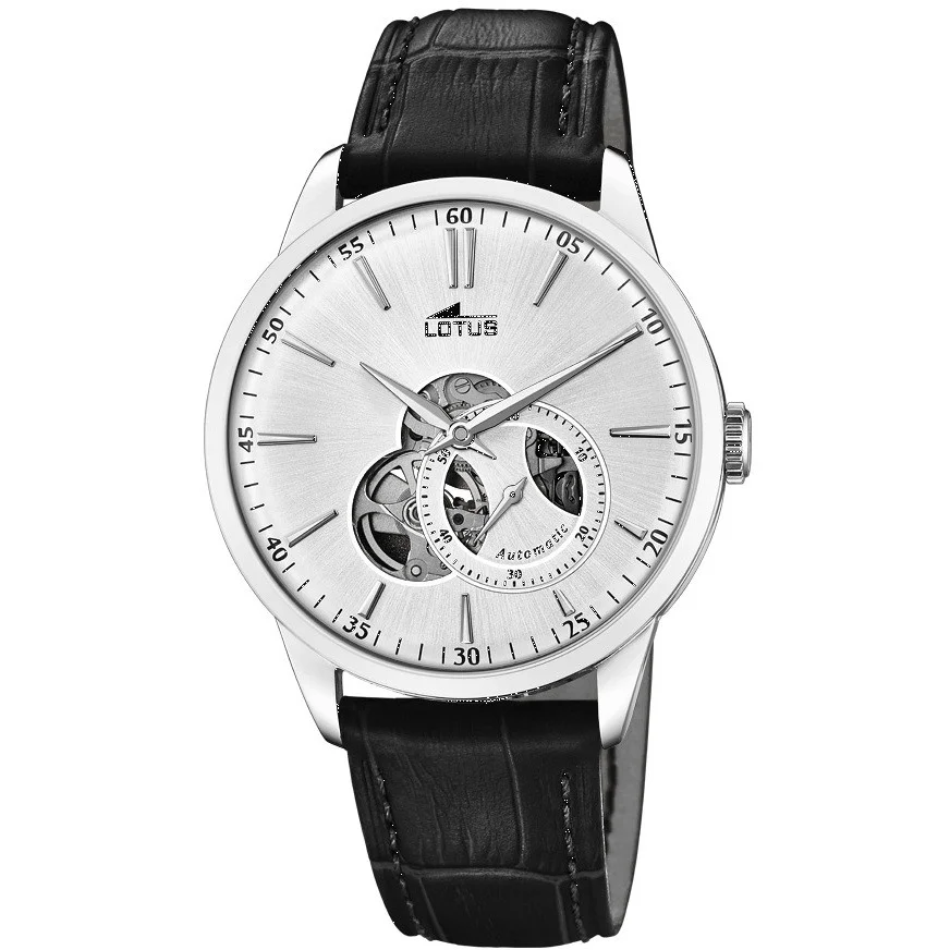 Orologio uomo pelle nero clearance