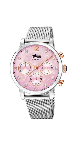 18676 2 Lotus Orologio Cronografo Donna Acciaio Stainless Gioiellerie