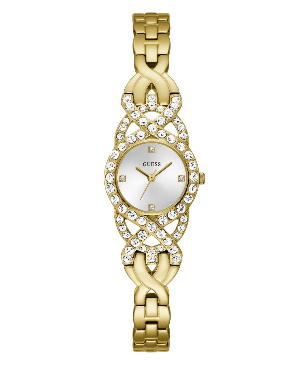 Guess Orologio Solo Tempo Acciaio Gold Adorn GW0682L2 Stainless Gioiellerie